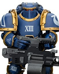 PRE-ORDER Warhammer The Horus Heresy Action Figure 1/18 Ultramarines Legion MKIII Tactical Support Squad Legionary with Heavy Bolter 20 cm