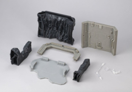 (Pre-order) Mobile Suit Gundam Realistic Model Series Diorama G Structure GS03M Last Shooting (material color edition)