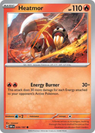 Pokémon TCG - Heatmor - Obsidian Flames - 039/197 Reverse Holo