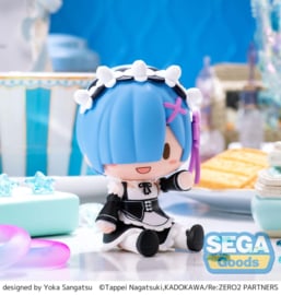 PRE-ORDER Re:Zero Starting Life in Another World Fuwa Petit Chibi Figure Rem 8 cm