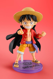 PRE-ORDER One Piece World Collactable Figures x S.H. Figuarts Action Figure Monkey D. Luffey 8 cm