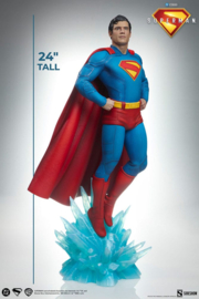 (Pre-order) Superman (2025) Premium Format Statues Superman 61 cm & Krypto 23 cm Bundle (2)