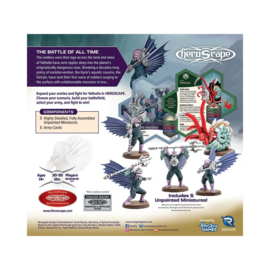 (Pre-order) Heroscape Army Expansion Embers of War: Krakenling & Gelryie Vanguards *English Version*