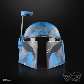 PRE-ORDER Star Wars The Mandalorian Black Series Electronic Helmet Axe Woves