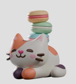 (Pre-order) Bake Me a Cat Mini Figures S1 7 cm Blind Box Display (6)