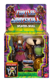 MOTU x TMNT: Turtles of Grayskull Deluxe Splinter-Skull 14 cm