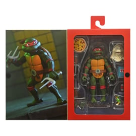 PRE-ORDER Teenage Mutant Ninja Turtles (Cartoon) Action Figure Ultimate Raphael VHS 18 cm