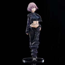 Gridman Universe Zozo Black Collection Statue PVC Mujina 25 cm   