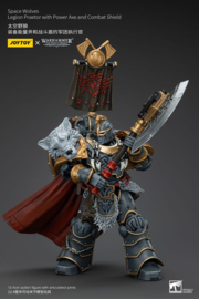 (Pre-order) Warhammer The Horus Heresy Action Figure 1/18 Space Wolves Legion Praetor with Power Axe and Combat Shield 12 cm