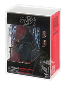 Star Wars Hasbro Black Series Deluxe Emperor & Throne Acrylic Display Case