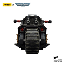 (Pre-order) Warhammer 40,000 Raider-pattern Combat Bike Raven Guard with twin-linked bolt rifles 22 cm