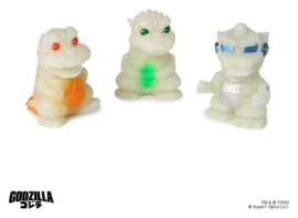 (Pre-order) Godzilla Toho Fun! Fun! Mini Figures Wave 01 Blind Box Display (9)