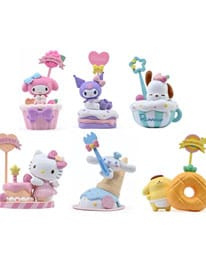 PRE-ORDER Sanrio Memo Stand Party Time Series Mini Figures Hello Kitty and Friends 5 cm Display (12)