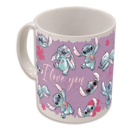 (Pre-order) Lilo & Stitch Heat Change Mug Stitch & Angel 325 ml        
