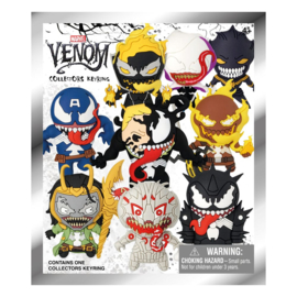 (Pre-order) Venom 3D PVC Bag Clips Series 1 Display (24)