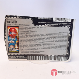 G.I. Joe File Card Snelvuur