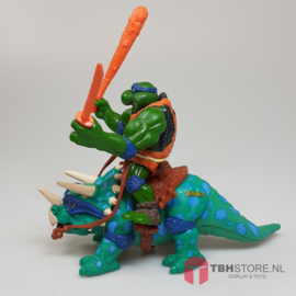 Teenage Mutant Ninja Turtles (TMNT) - Cave Turtles Cave Turtle Leo and his Dingy Dino (Compleet)