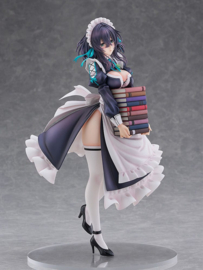 Original Illustration PVC Statue 1/6 Maid Maison Hanikami Kanojo Hikage Chigami Illustration by Piromizu 28 cm    