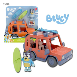 (Pre-order) Bluey Action Figure with Vehicle Bluey Family Cruiser 