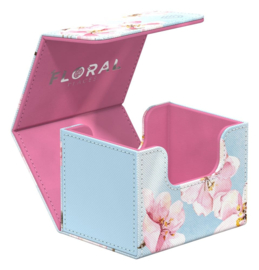 (Pre-order) Ultimate Guard Sidewinder 100+ Xenoskin "Floral Places" - Cherry Blossom