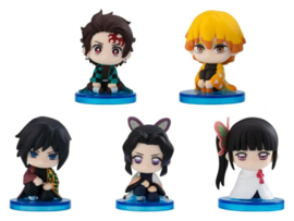 (Pre-order) Demon Slayer Suwarase-tai Gashapon Mini Figures Blind Box Wave 5 Display (24)