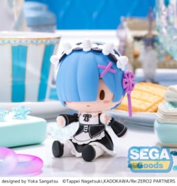 PRE-ORDER Re:Zero Starting Life in Another World Fuwa Petit Chibi Figure Rem 8 cm