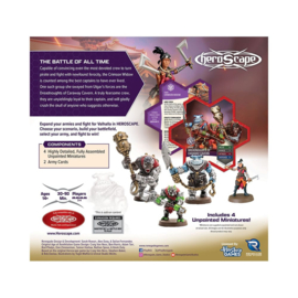 (Pre-order) Heroscape Army Expansion Embers of War: Crimson Widow & Dreadnoughts of Caraway Cavern *English Version*