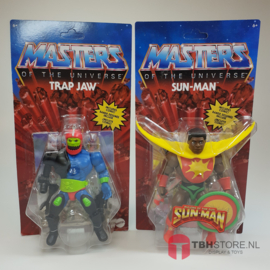Masters of the Universe Origins Set Sun-Man & Trap Jaw
