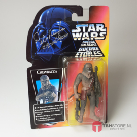 Star Wars POTF2 Red Chewbacca Signature Peter Mayhew