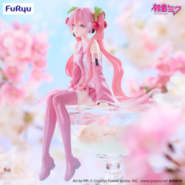 (Pre-order) Hatsune Miku Noodle Stopper PVC Figure Sakura Miku 2026 Smile Ver. 14 cm