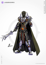 PRE-ORDER Legendari Actionfigur 1/10 Kael Darkhelm 18 cm