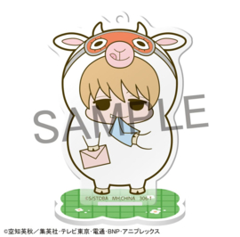 (Pre-order) Gintama Acrylic Figure Prince Hata & Animal Paradise Farm of Love & Peace 6 cm Blind Box Display (6)