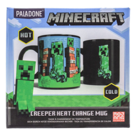Minecraft Heat Change Mug Creeper
