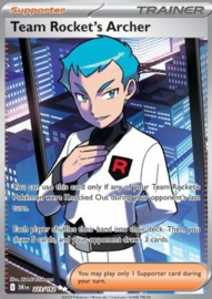 Pokémon TCG - Team Rocket's Archer - Destined Rivals - 223/182