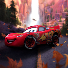 Cars Art Scale Statue 1/10 Lightning Mcqueen 11 cm          
