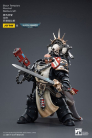(Pre-order) Warhammer 40k Action Figure 1/18 Black Templars Marshal Baldeckrath 12 cm