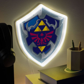 (Pre-order) The Legend of Zelda Wall Lamp Hylian Shield 27 x 23 cm