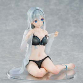 Original Character PVC Statue 1/7 Silver-Haired Girl Sky Blue Morning Special Outfit Ver. by Fuumi Illustration 16 cm 