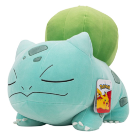 PokÃ©mon Plush Figure Sleeping Bulbasaur 45 cm
