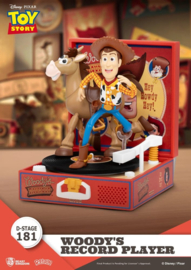 (Pre-order) Toy Story Record Player Series PVC figure Woody's Record Player 13 cm