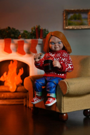 (Pre-order) Chucky (TV Series) Ultimate Action Figure Chucky (Holiday Edition) 18 cm