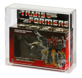 PRE-ORDER Hasbro Transformers G1 Dinobot MIB Acrylic Display Case