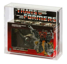 CUSTOM-ORDER  Hasbro Transformers G1 Dinobot MIB Acrylic Display Case