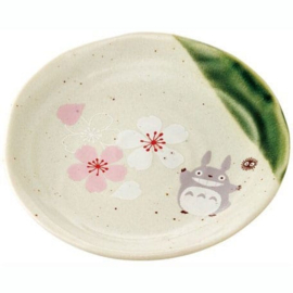 (Pre-order) My Neighbor Totoro Mino Small Dish Totoro Sakura Small 13 cm
