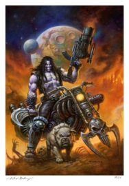 (Pre-order) DC Comics Fine Art Print Loboâ¢: The Main Man by Alex Horley 46 x 61 cm - unframed