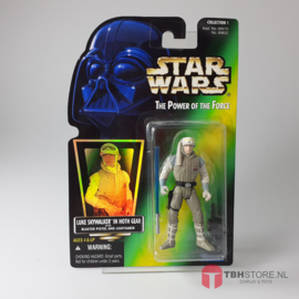 Star Wars POTF2 Green Luke Skywalker in Hoth Gear (Hologram)