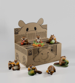 (Pre-order) MisBEAVhaving Mini Figures S1 5 cm Blind Box Display (6)
