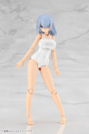 (Pre-order) Frame Arms Girl Plastic Model Kit Mizuki School Swimsuits White Ver. 16 cm