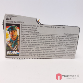 G.I. Joe File Card Valk