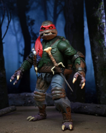 PRE-ORDER Universal Monsters x Teenage Mutant Ninja Turtles Action Figure Ultimate Raphael as The Wolfman